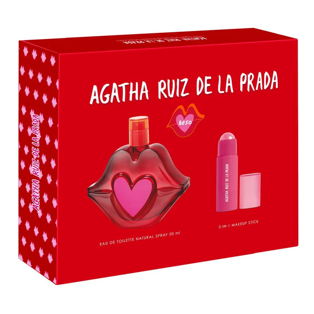 AGATHA RUIZ DE LA PRADA COFRE BESO X 100 ML.